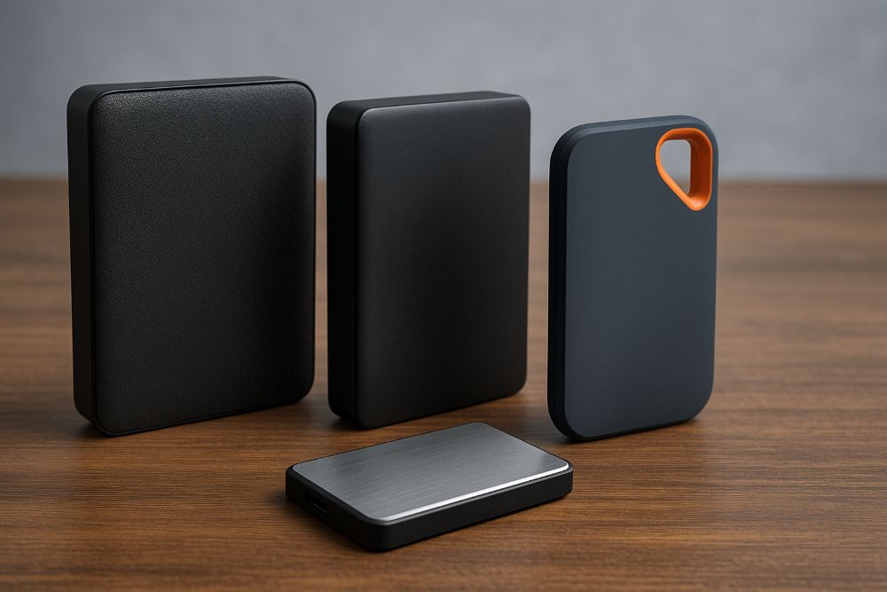 External Hard Drives and SSDs